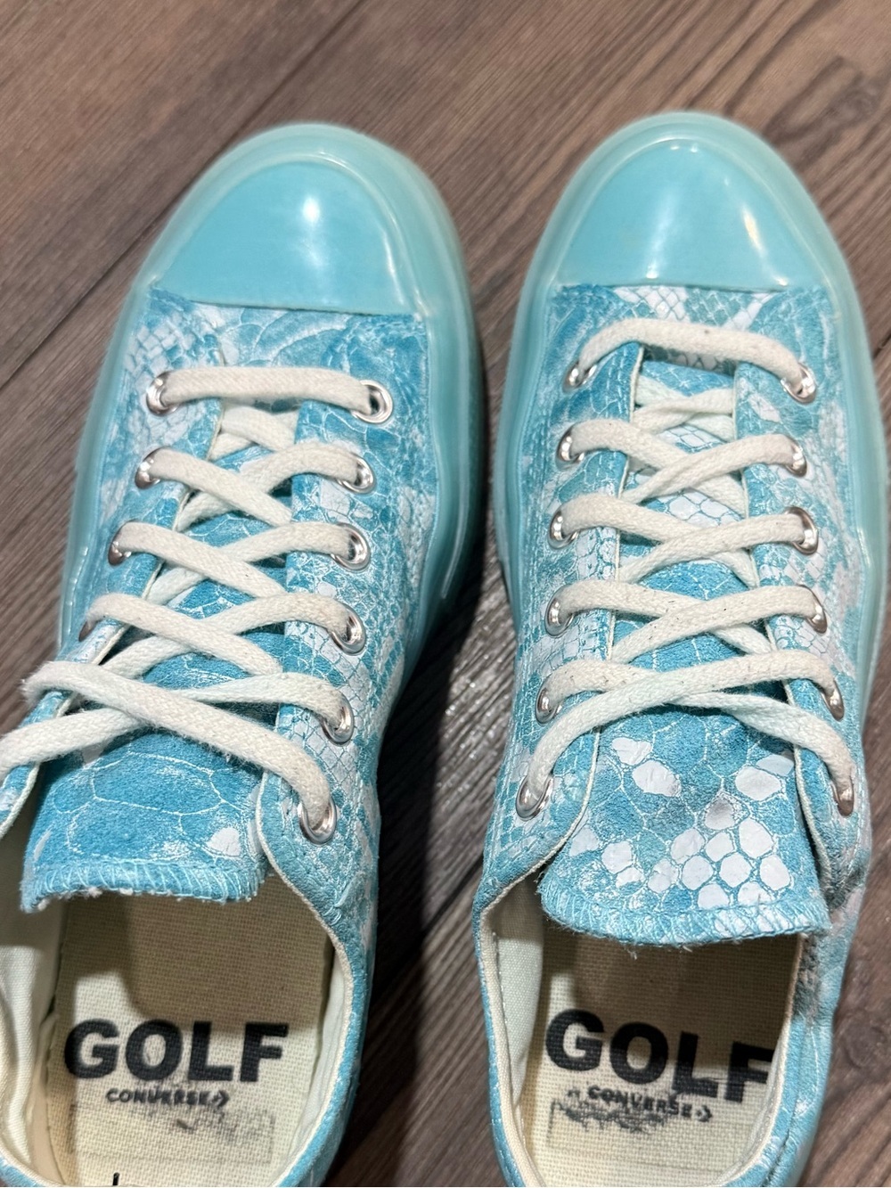 Converse x GOLF le FLEUR Chuck Taylor All Star Ox Low Top Men’s 6 Women’s 8 - Picture 6 of 9